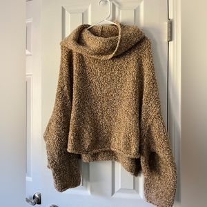 Free people soft knit sweater size large
